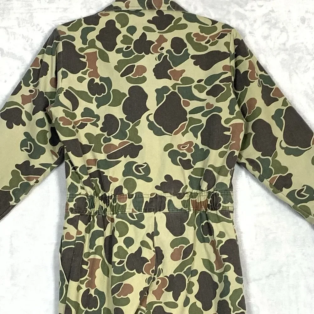 Walls Youth Insulated Vintage Coveralls Size 14 Reg Camo Blizzard -Pruf USA - Picture 6 of 10
